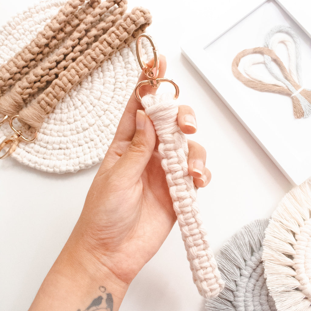 Macrame Keychain Collection - Handmade by Rocio