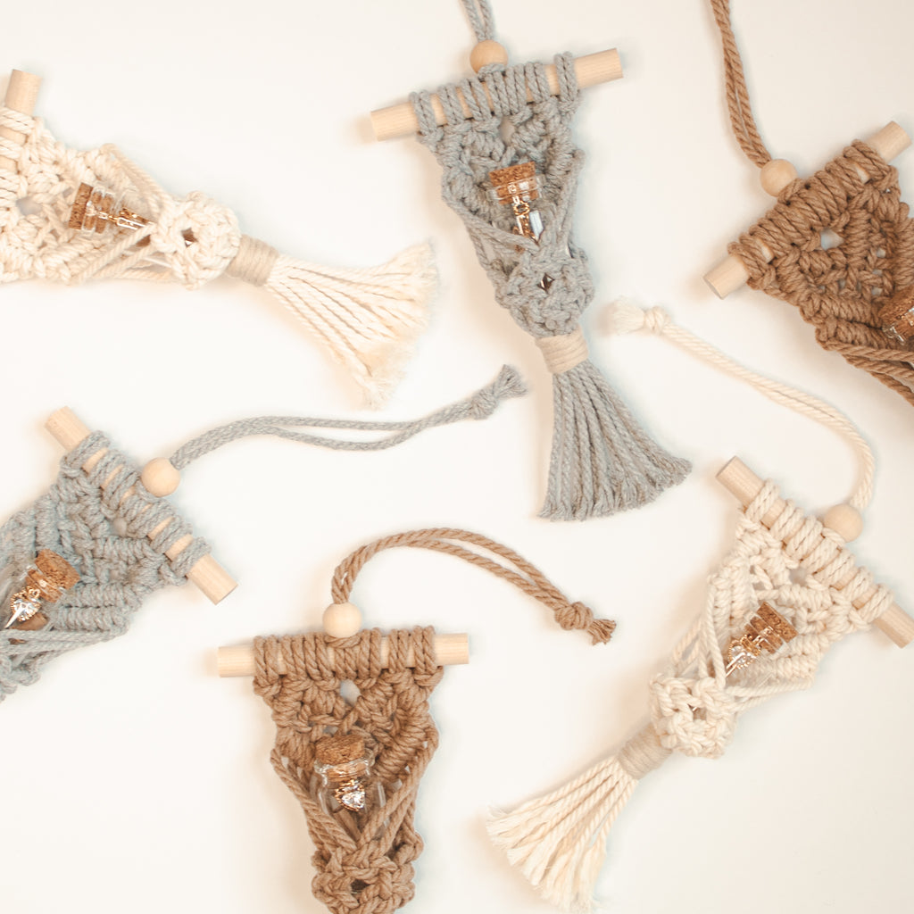 Macrame Mini Hangers